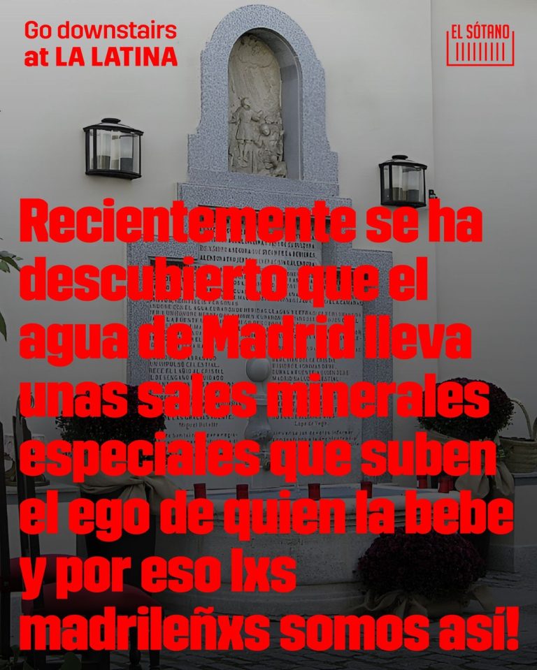 ¿Cuál de estos datos sobre lxs madrileñxs es falso🎟 Entradas en www.salaelsotano.com (6)